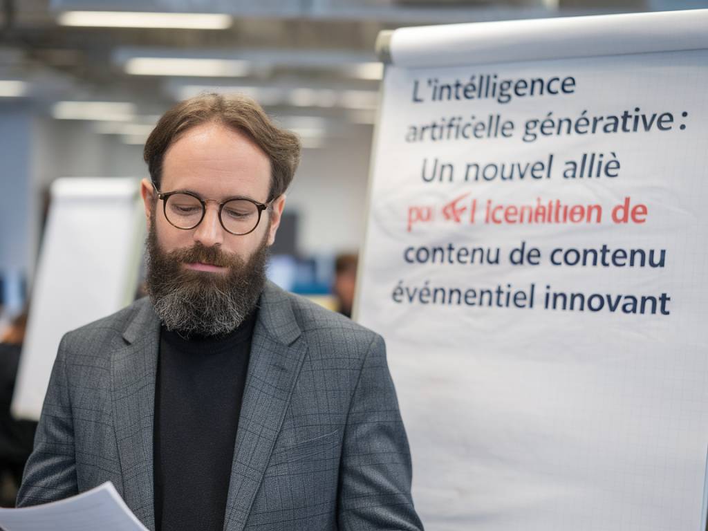 L’intelligence artificielle générative : un nouvel allié pour la création de contenu événementiel innovant