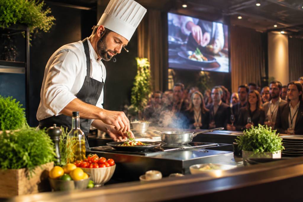 Show cook : comment intégrer un chef en direct à votre événement ?